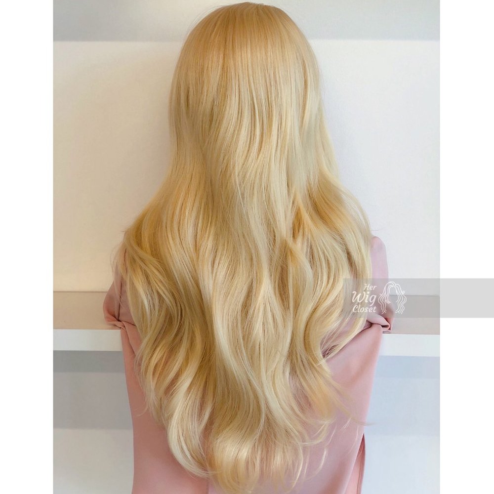 26" Blonde Wig #613 Long Beach Wavy| Marilyn - Picture 4 of 6